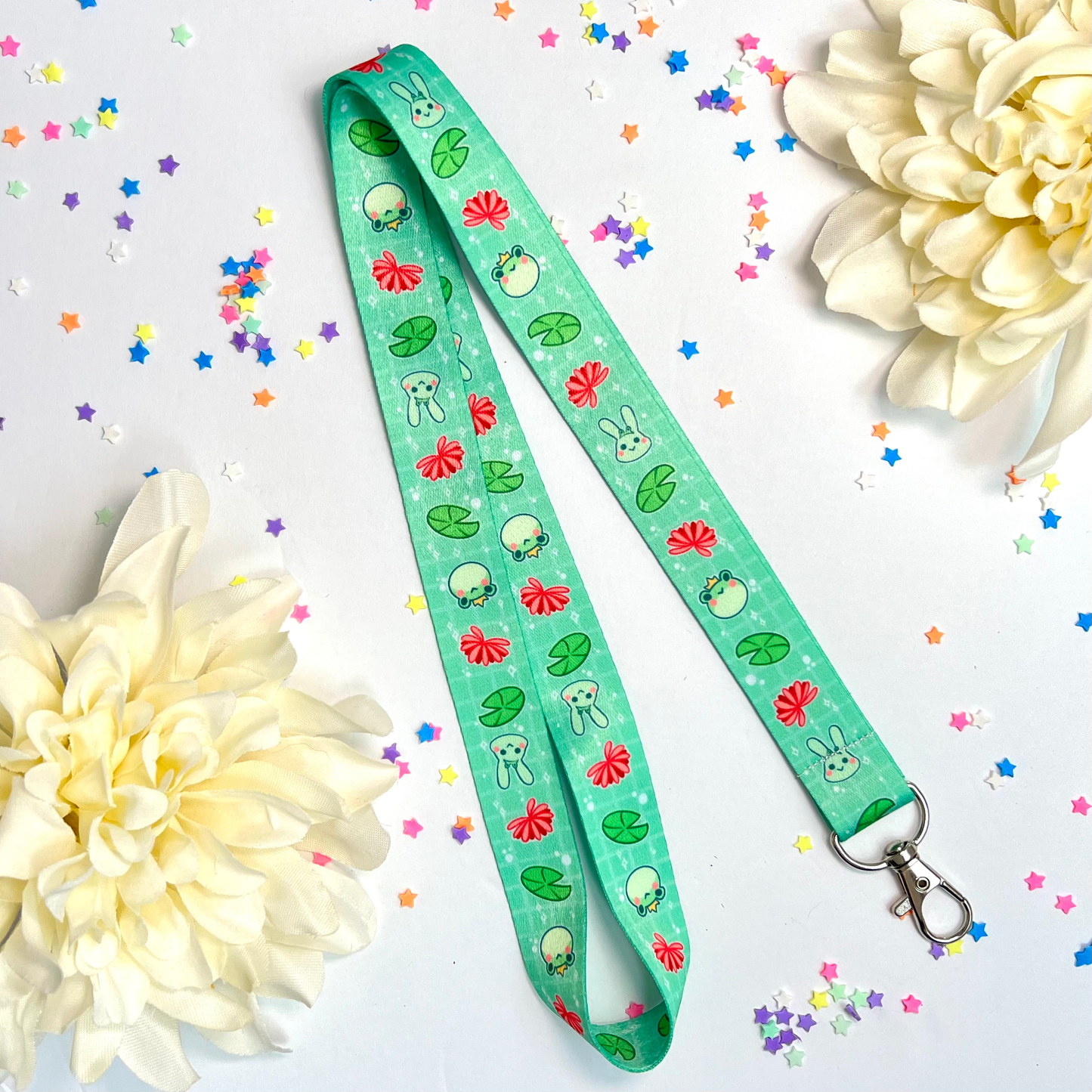 Frog Bunny Lanyard