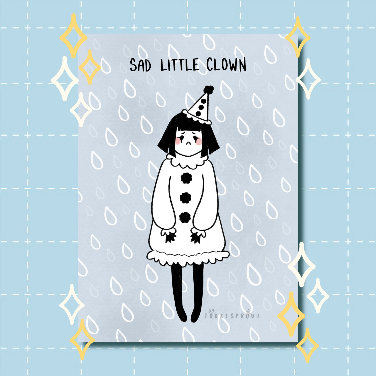 Little Clowns Mini Print Set