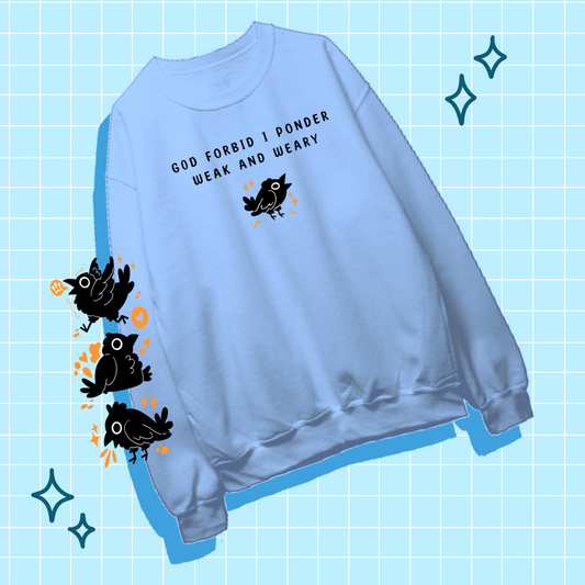 Ponder the Ravens Crewneck