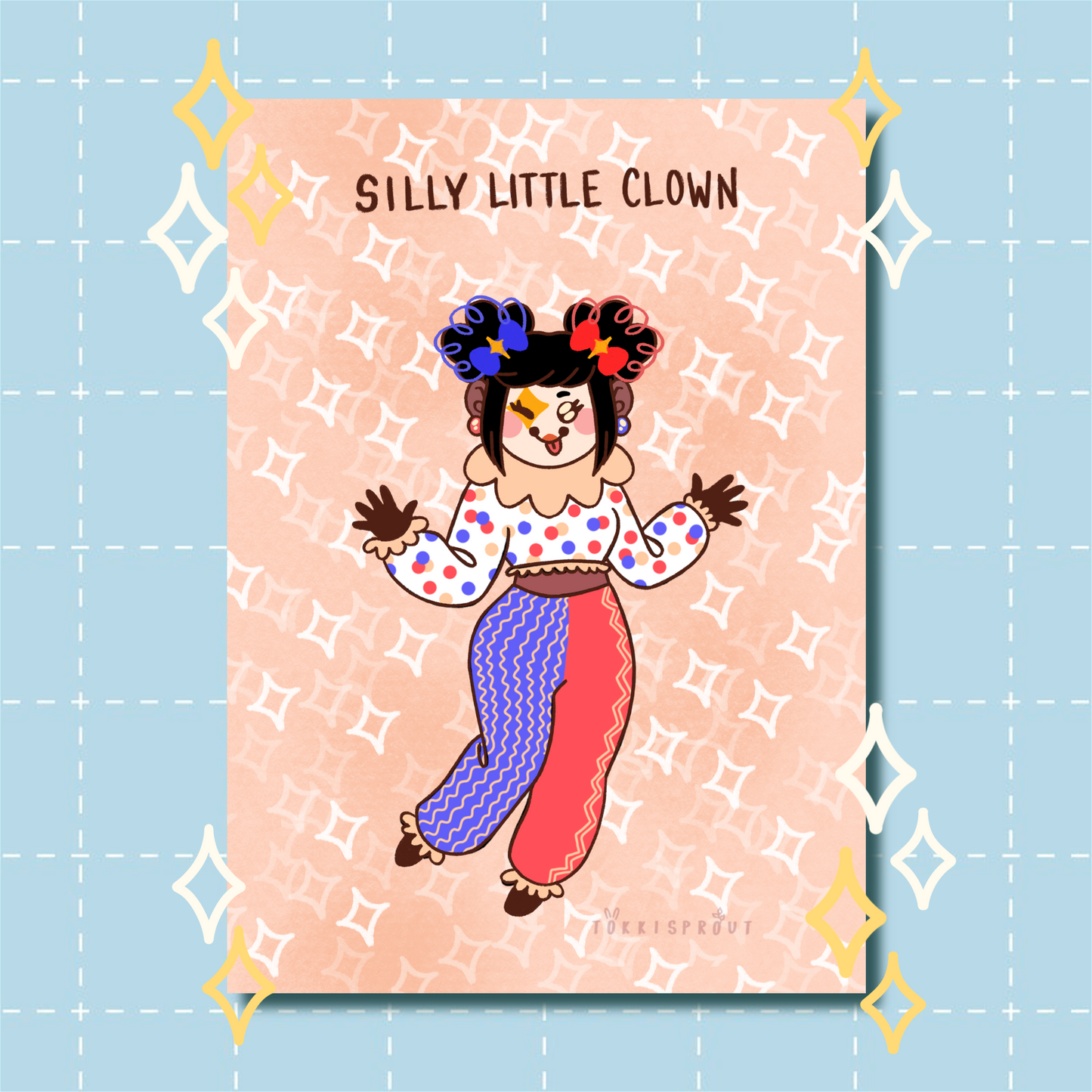 Little Clowns Mini Print Set