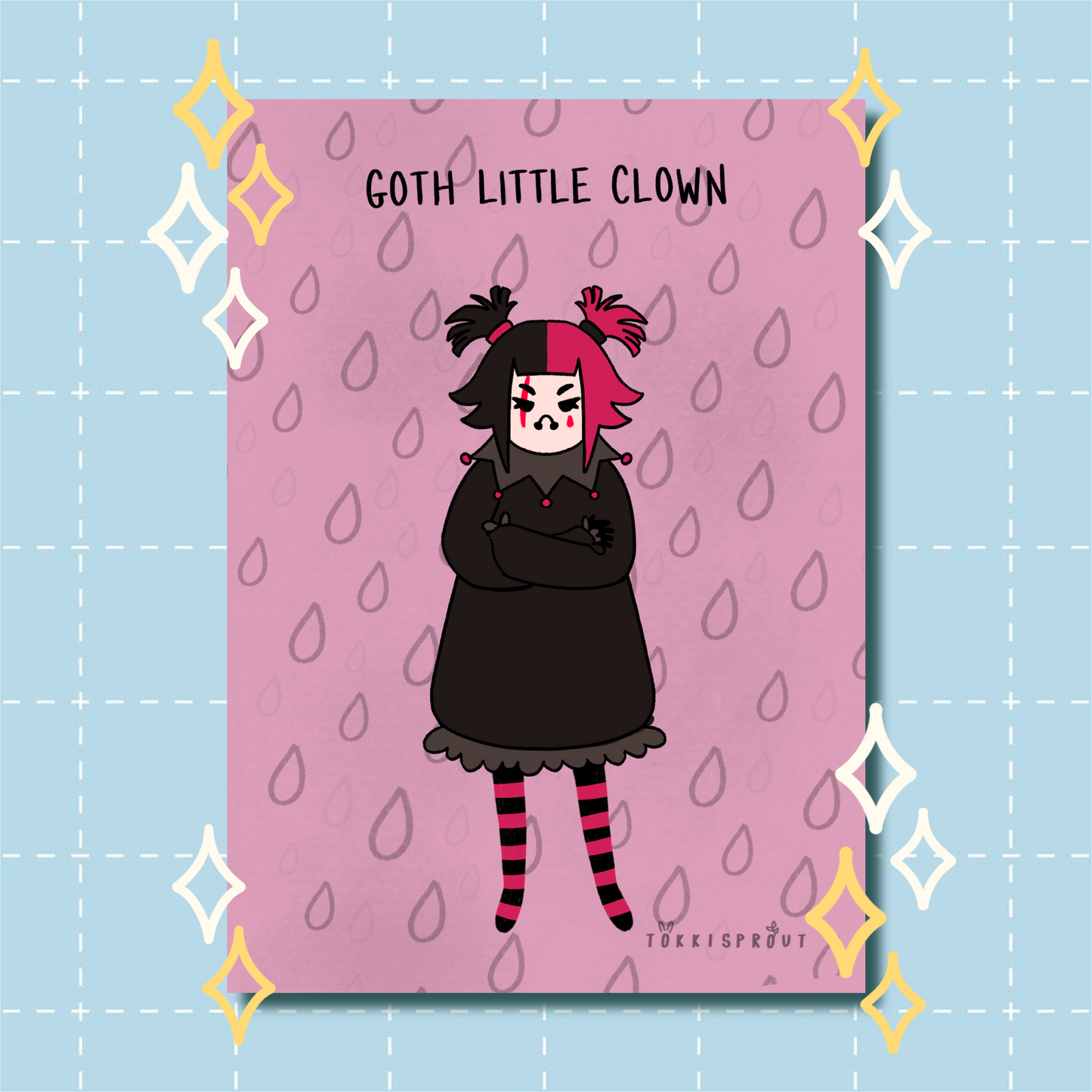 Little Clowns Mini Print Set