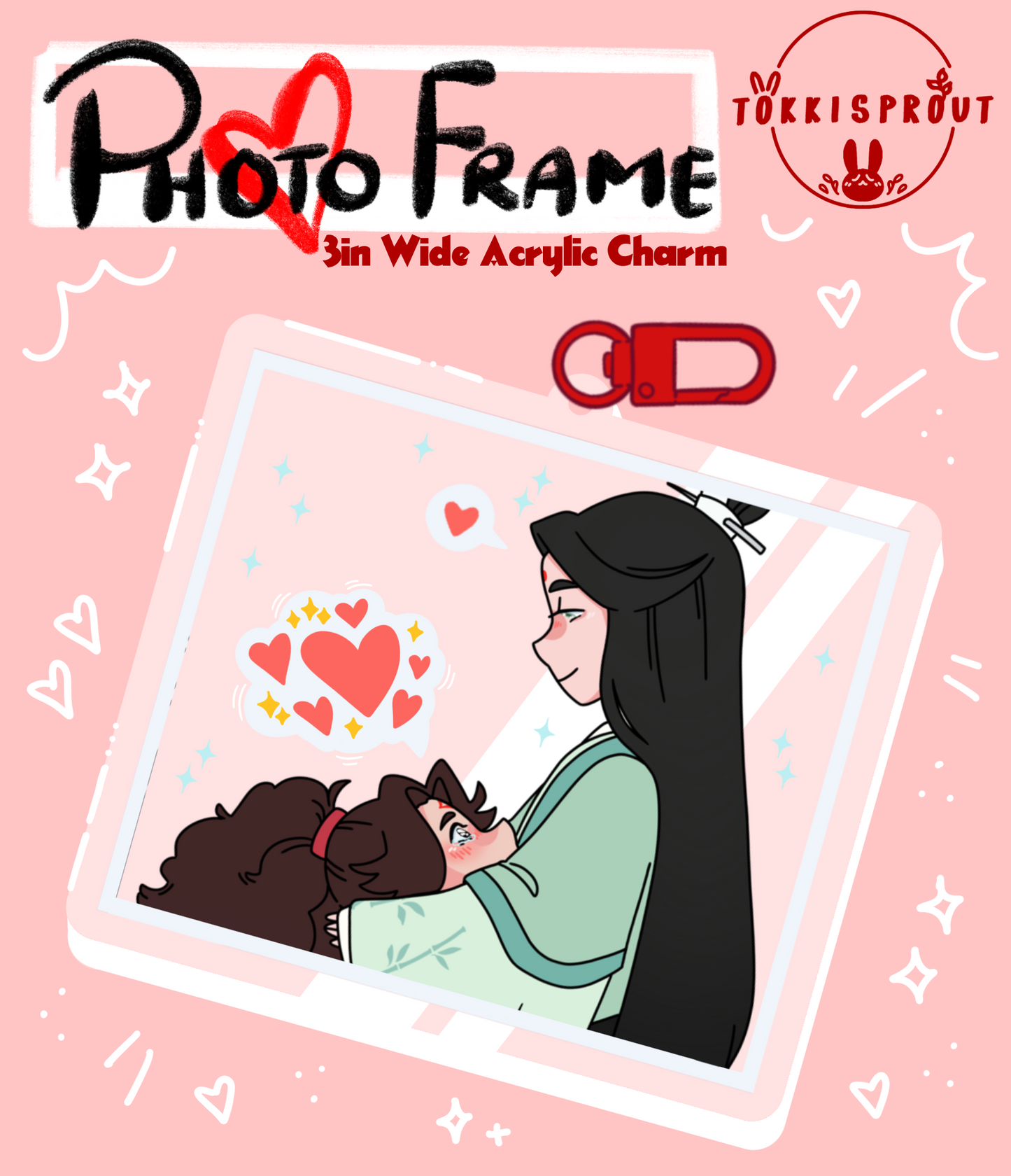 Frame BingQiu Acrylic Charm