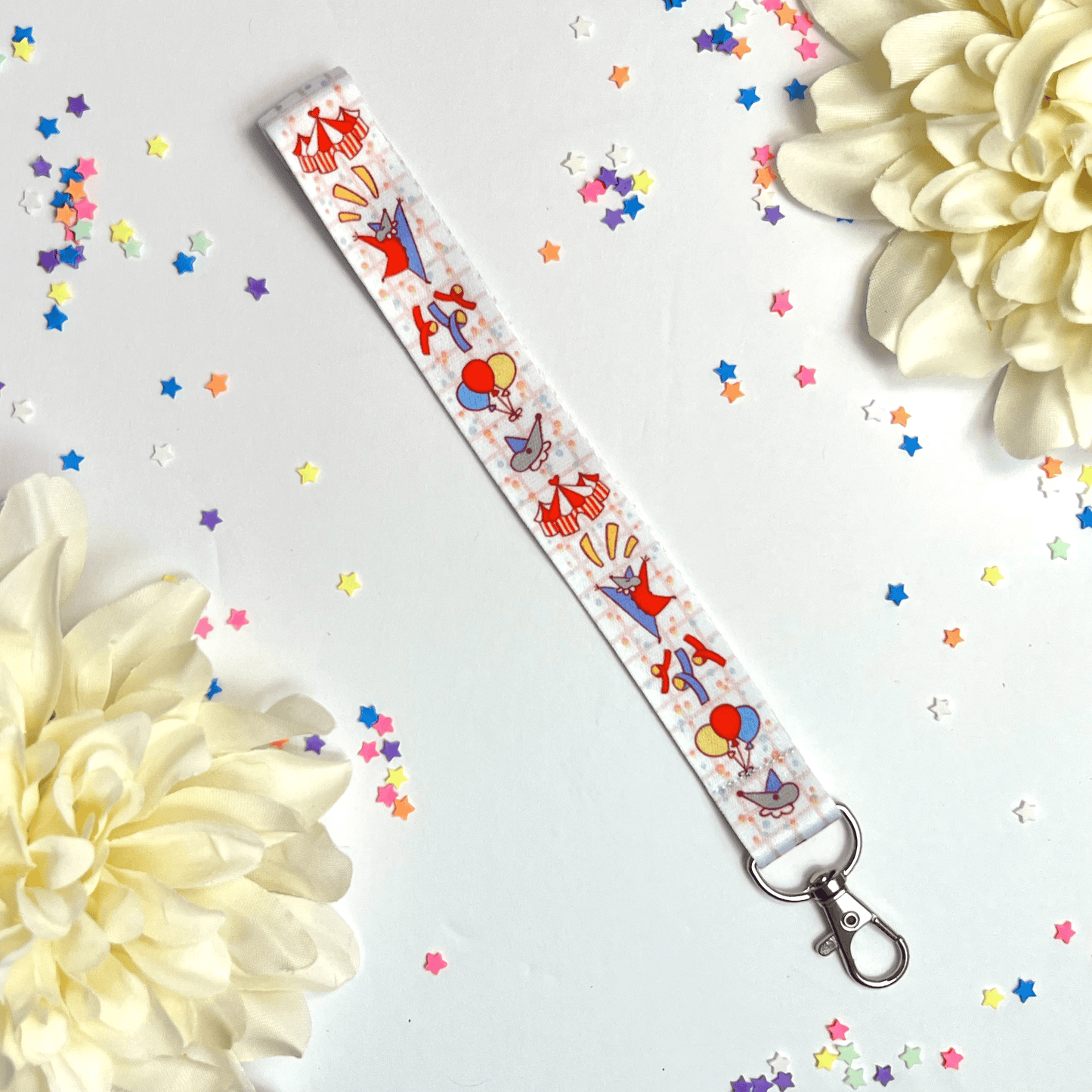 Silly Clown Rat Wrist Strap