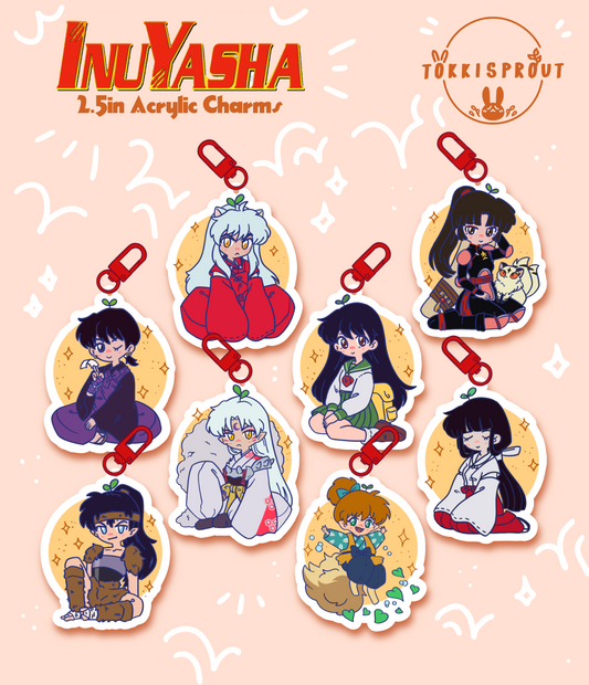 Inuyasha Acrylic Charms
