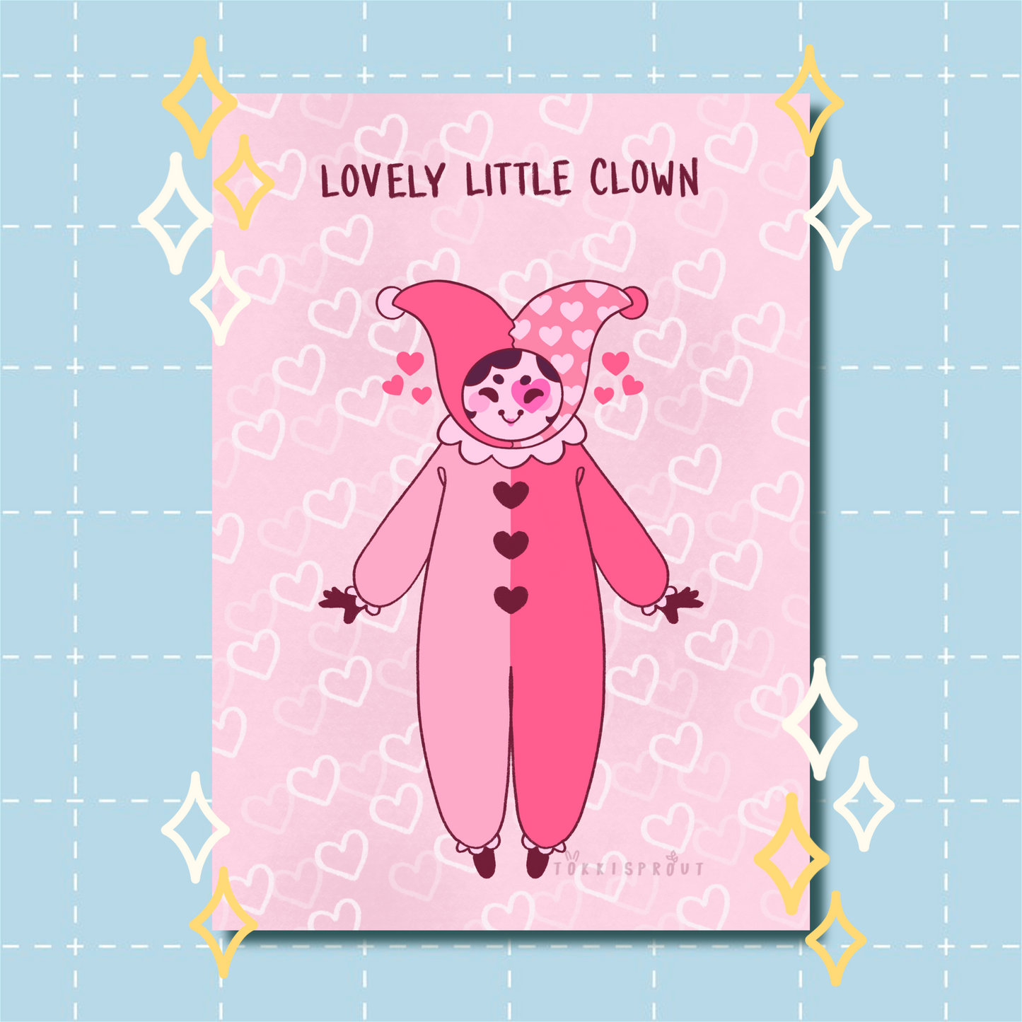 Little Clowns Mini Print Set