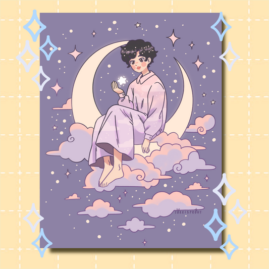 Moon Prince Jin Print