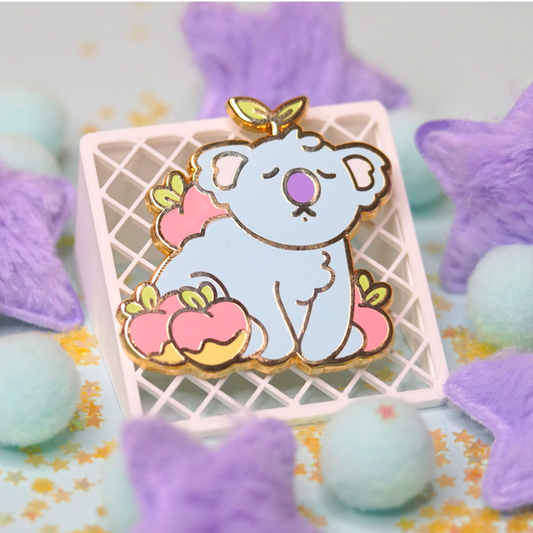 Persona Peach Enamel Pin
