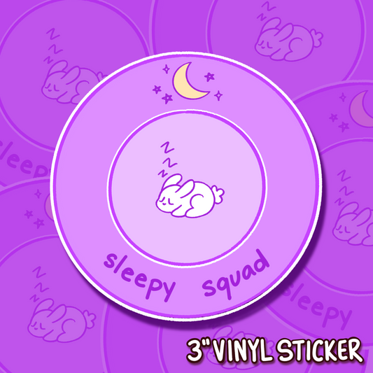 Sleepy Squad Sticker