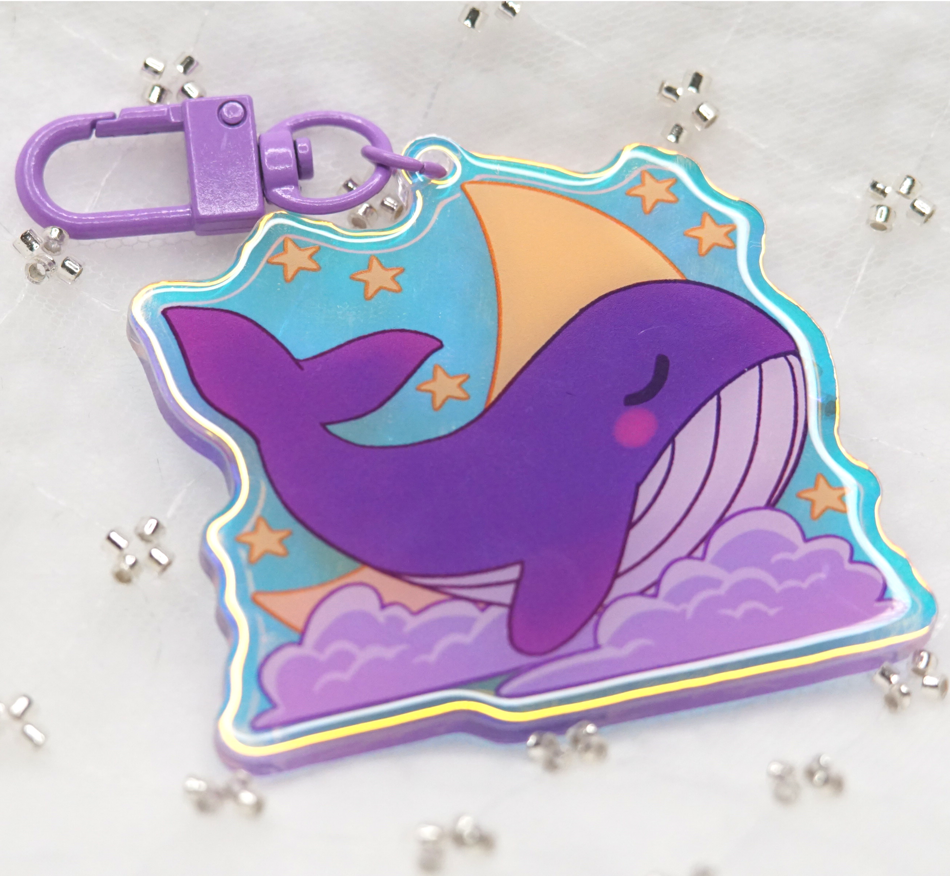 Bora Whale Charm image 0